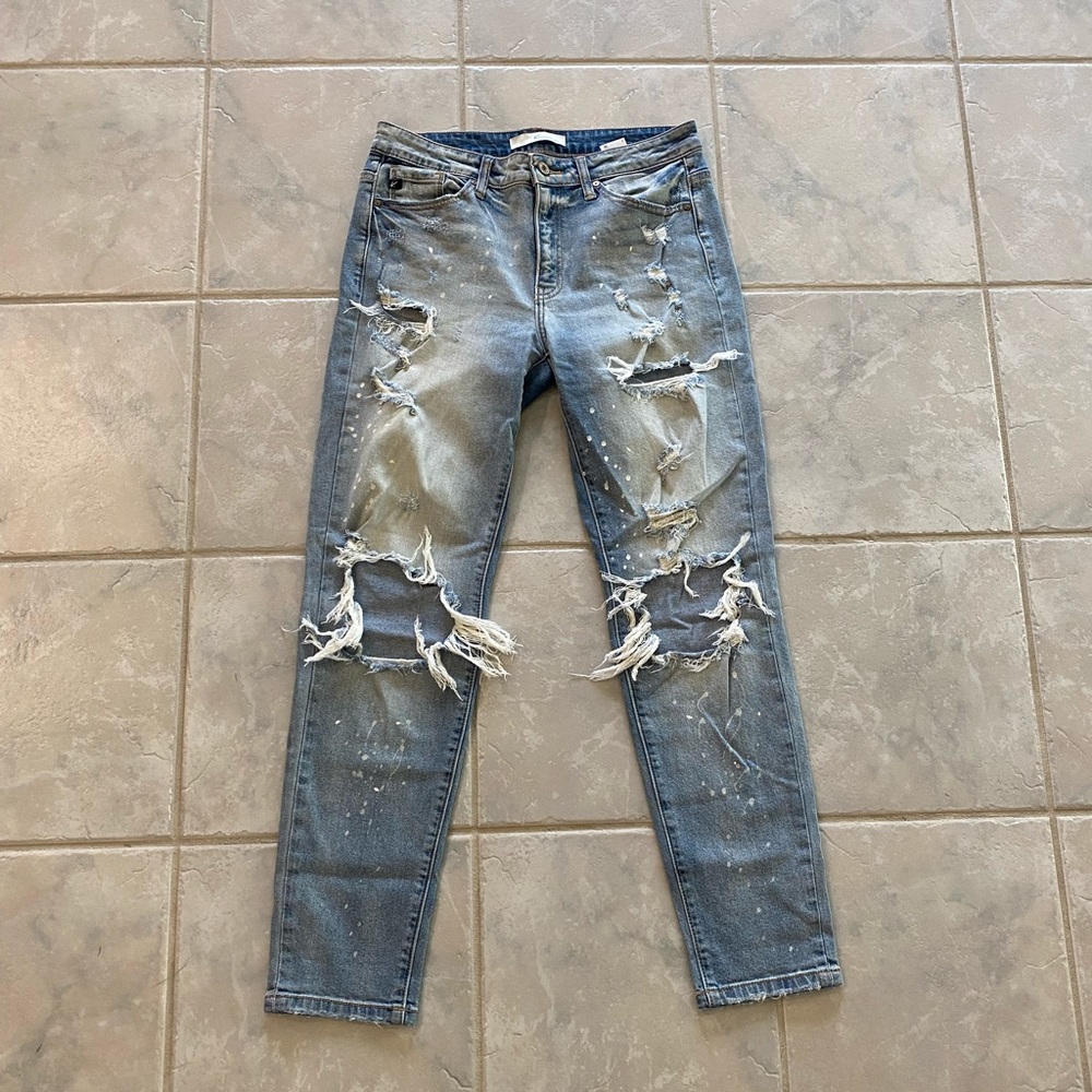 KanCan Distressed Boyfriend Jeans